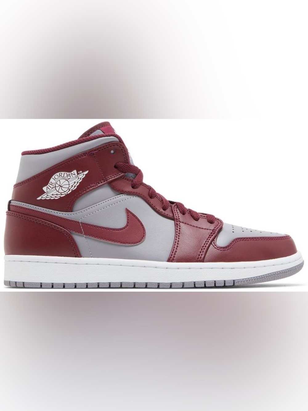 Air Jordan 1 Mid 'Cherrywood Red'
